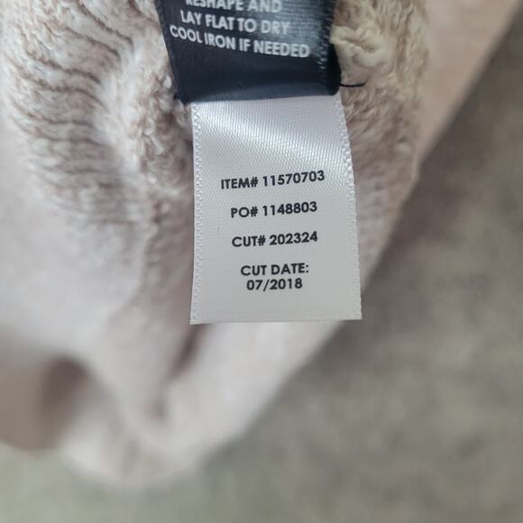 Torrid Beige Ribbed Knit Mock Neck Pullover Stretch Sweater Size 2XL - Picture 5 of 6